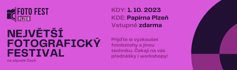 Chystáme se na Foto Fest Plzeň 2023! Přijďte za námi