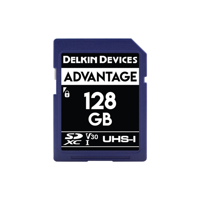 Paměťová karta Delkin SD Advantage 660X UHS-I U3 (V30) R90/W90 128GB (128GB)