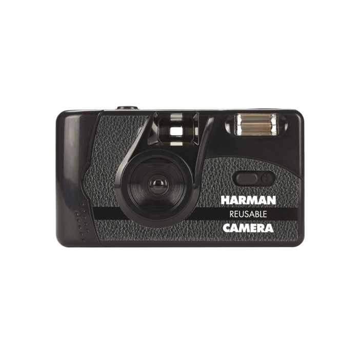 HARMAN kompaktní fotoaparát s motorovým posunem filmu + 2 filmy v balení