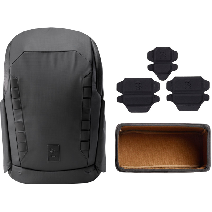 Gomatic Peter McKinnon Everyday Daypack - Bundle with 1 small cube (Černá)