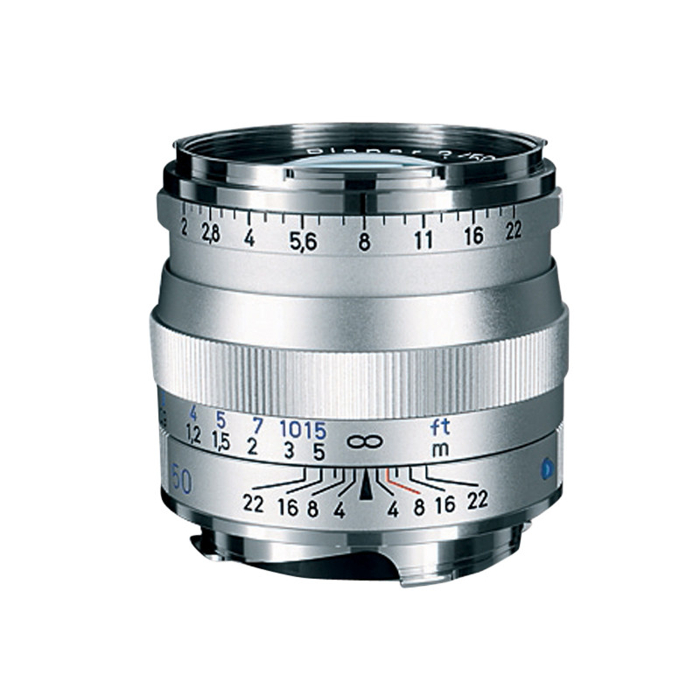 Zeiss Planar T* 50mm f/2.0 ZM Silver (Stříbrná)