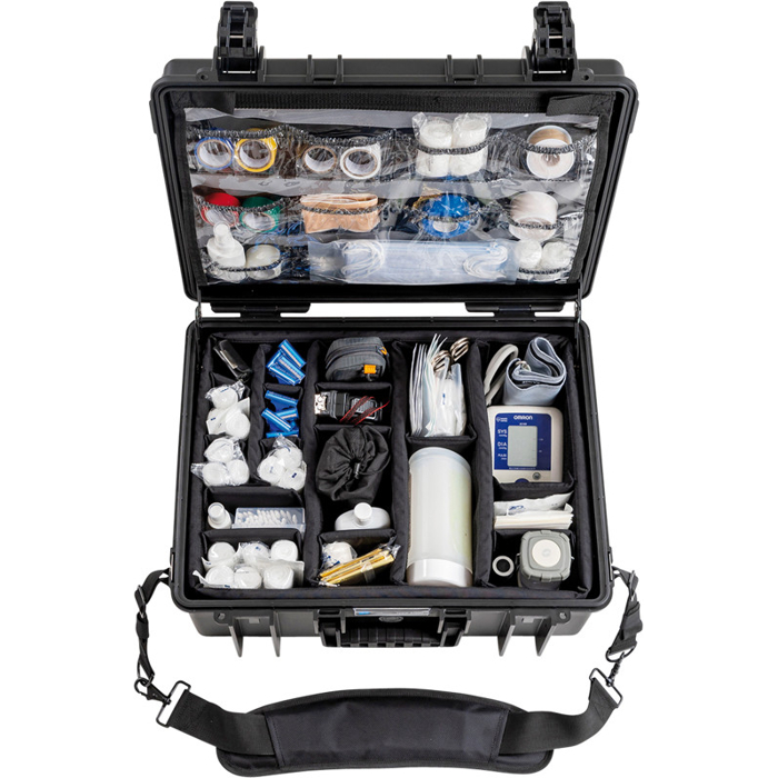 BW Outdoor Cases Type 6000 for Medical Emergency Kit, black (Černá)