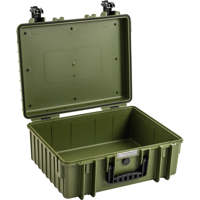 BW Outdoor Cases Type 6000 / Bronze green (empty) (Zelená - empty)