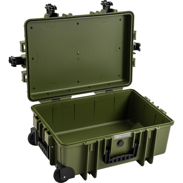 BW Outdoor Cases Type 6700 / Bronze green (empty) (Zelená - empty)