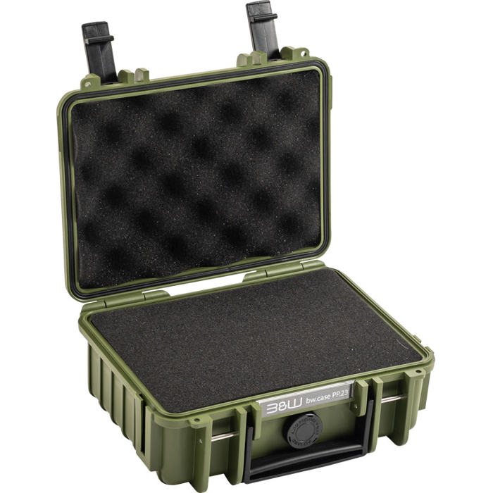 BW Outdoor Cases Type 500 / Bronze green (pre-cut foam) (Zelená)