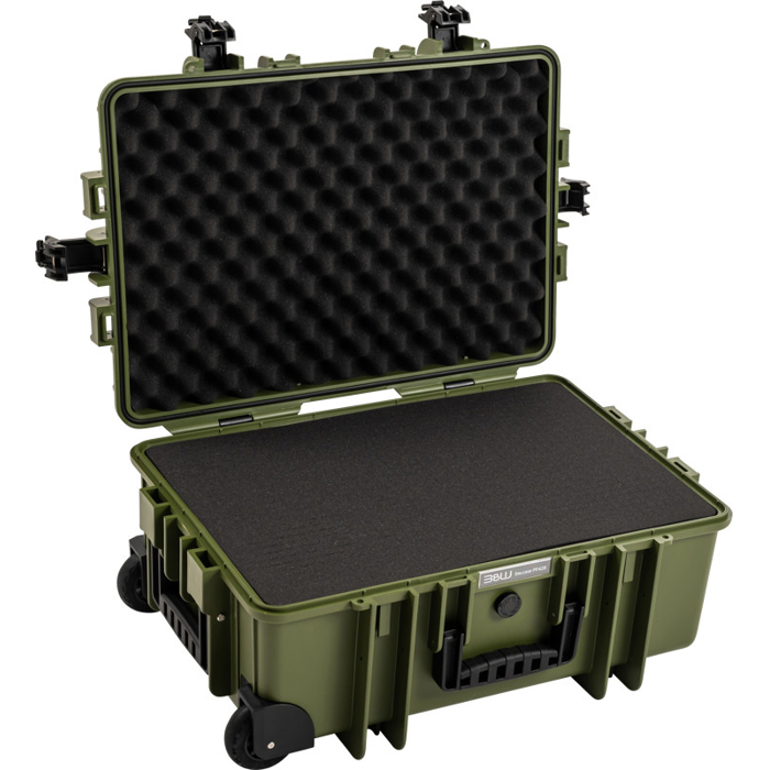 BW Outdoor Cases Type 6700 / Bronze green (pre-cut foam) (Zelená)