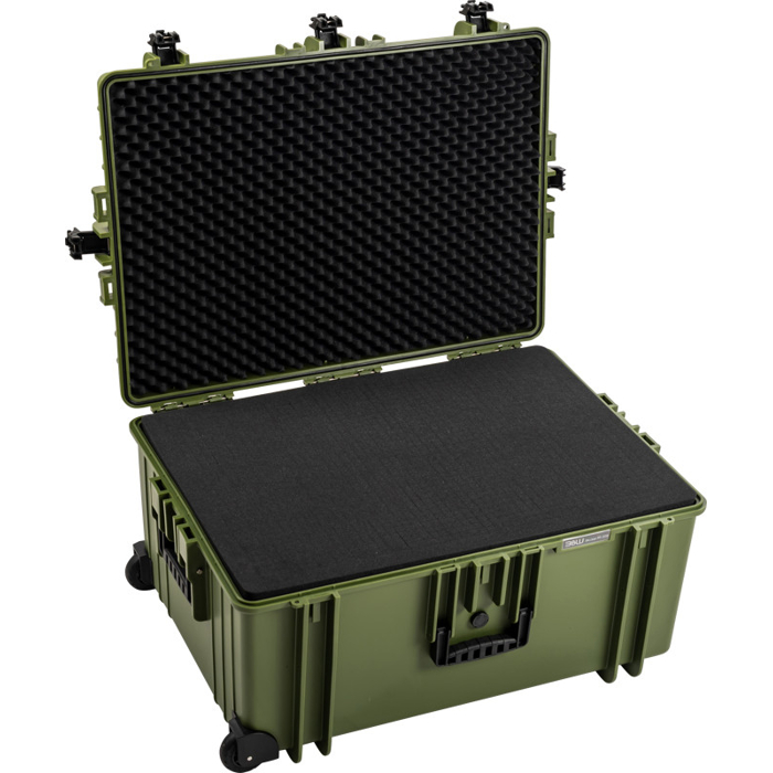 BW Outdoor Cases Type 7800 / Bronze green (pre-cut foam) (Zelená)
