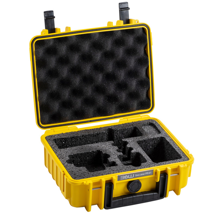 BW Outdoor Action Case Type PP.41 I for GoPro HERO 13AP (fits GoPro 9-13AP), yellow (Žlutá)