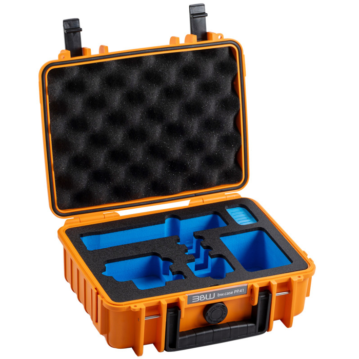 BW Outdoor Action Case Type PP.41 I for GoPro HERO 13 (fits GoPro 9-13), orange (Oranžová)