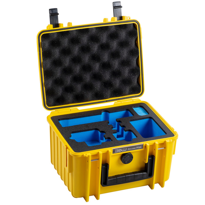 BW Outdoor Action Case Type PP.66 I for GoPro HERO 13 (fits GoPro 9-13), yellow (Žlutá)