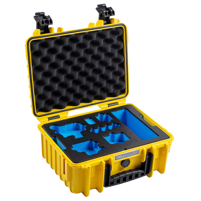 BW Outdoor Action Case Type PP.117 I for GoPro HERO 13 (fits GoPro 9-13), yellow (Žlutá)