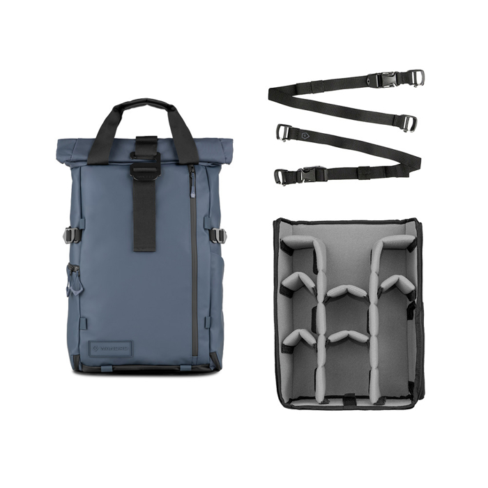 WANDRD PRVKE 31L Aegean Blue Pro Photography Bundle V4 (modrá)