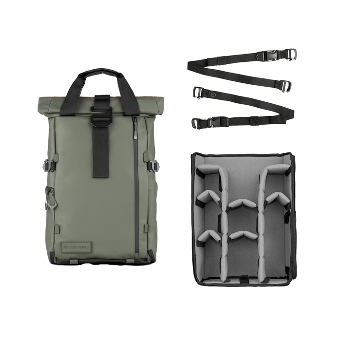WANDRD PRVKE 31L Wasatch Green Pro Photography Bundle V4 (zelená)