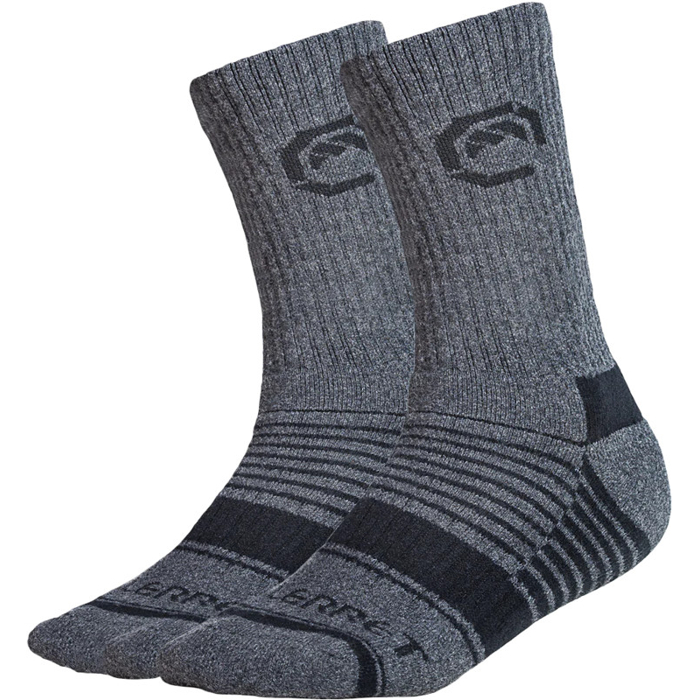 Vallerret Merino Wool Crew Sock - Grey Winter (size 41-46) (41-46)