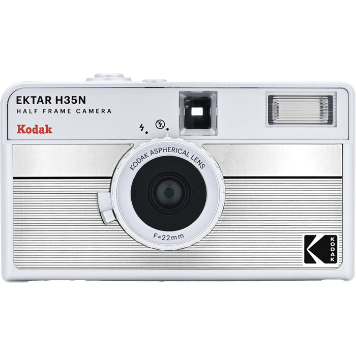 Kodak EKTAR H35N Camera Striped Silver (stříbrná)