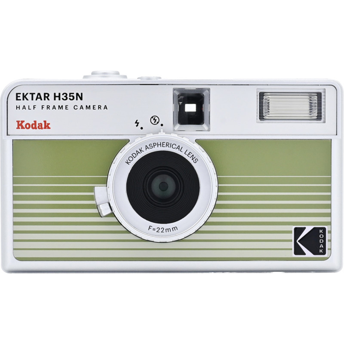 Kodak EKTAR H35N Camera Striped Green (zelená)