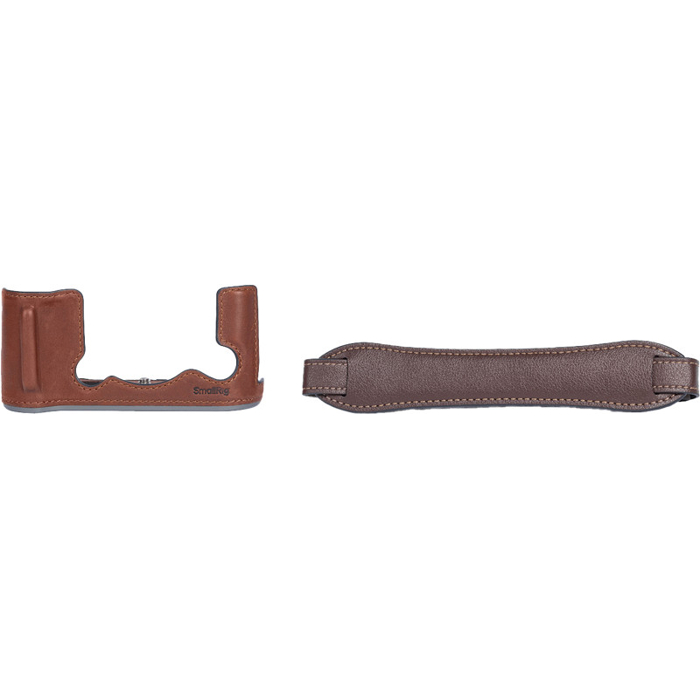 SmallRig 4710 Leather Half Case Kit for Fujifilm X-T50 Brown (Hnědá)