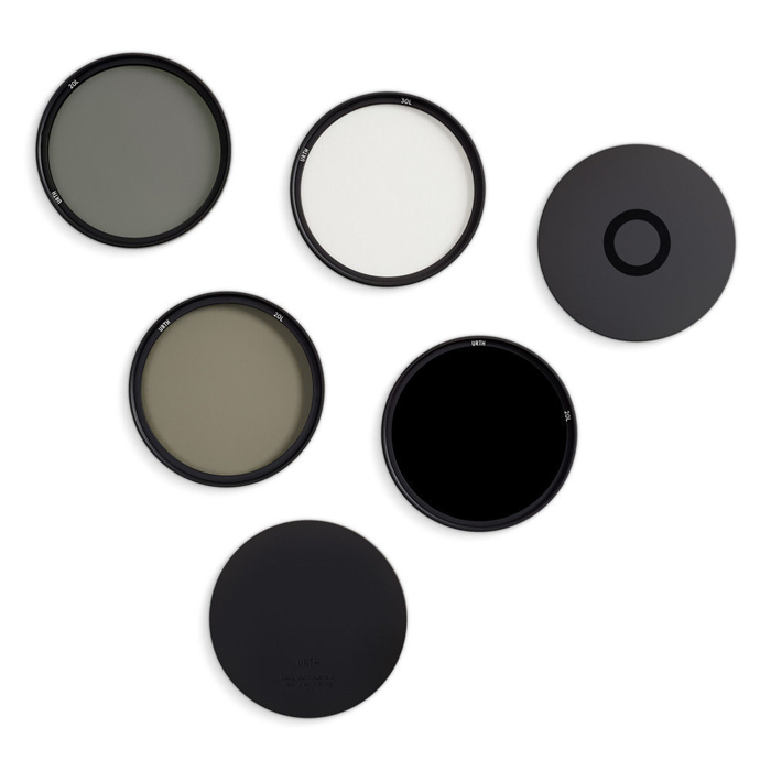 Urth 37mm UV, Circular Polarizing (CPL), ND8, ND1000 Lens Filter Kit (Plus+)