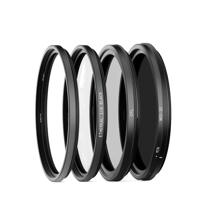 Urth 39mm Cinematic Filter Kit Plus+ (UV, CPL, ND32, Ethereal 1/4 Black Mist) (39)