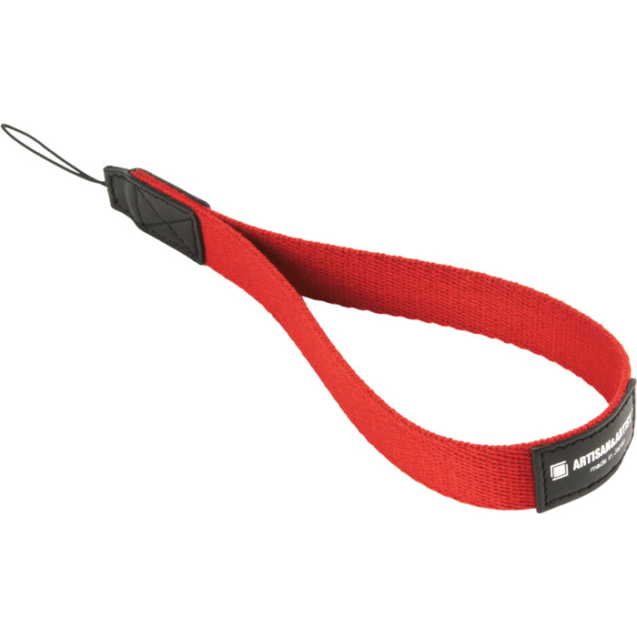 Artisan & Artist ACAM-296 Wrist Cloth Strap (w/Loop) (Červená)