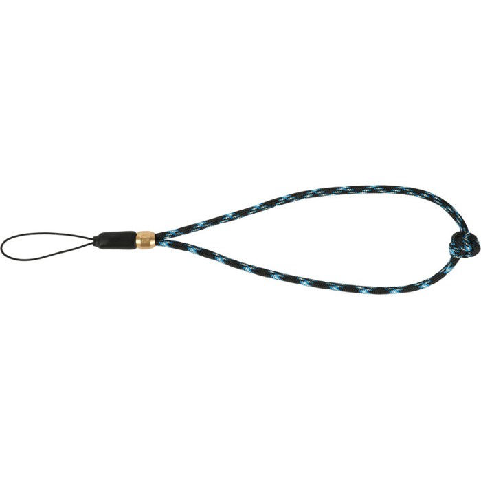 Artisan & Artist  ACAM-P04H  Multi Paracord Hand strap w/ Celtic button knot  (w/Loop) Black/Blue (Černá,Modrá)