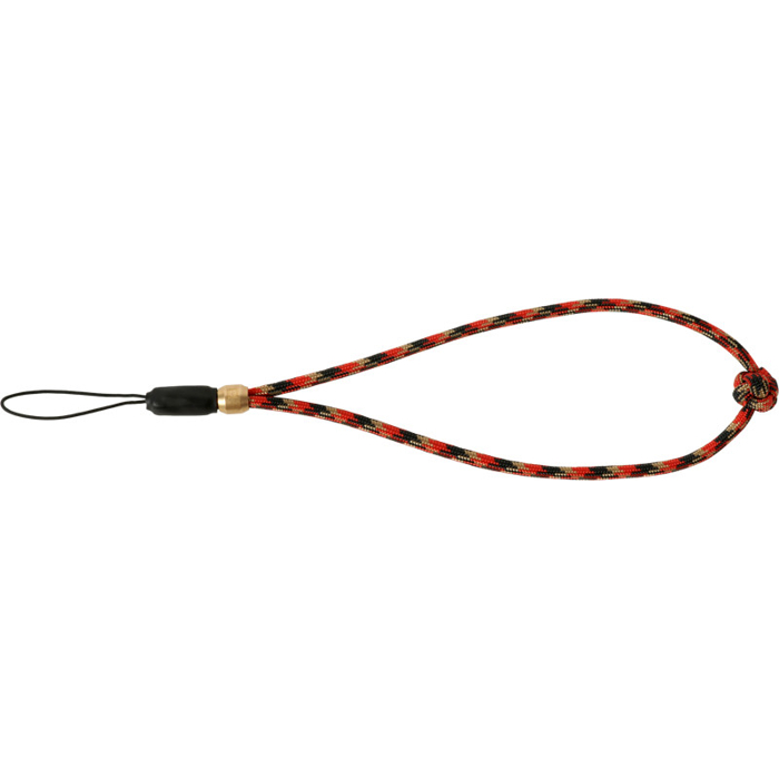 Artisan & Artist  ACAM-P04H  Multi Paracord Hand strap w/ Celtic button knot  (w/Loop) Red/Black (Černá,Červená)