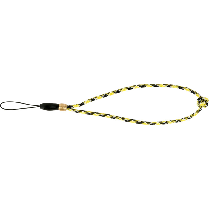 Artisan & Artist  ACAM-P04H  Multi Paracord Hand strap w/ Celtic button knot  (w/Loop) Yellow/BLK (Černá,Žlutá)