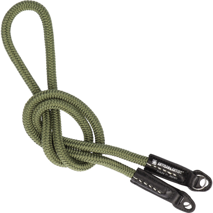 Artisan & Artist  ACAM-301A  Silk Camera Strap, Khaki (Zelená)