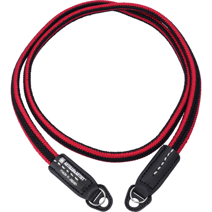 Artisan & Artist I ACAM-310A I Silk camera strap, Black/Red (Černá,Červená)