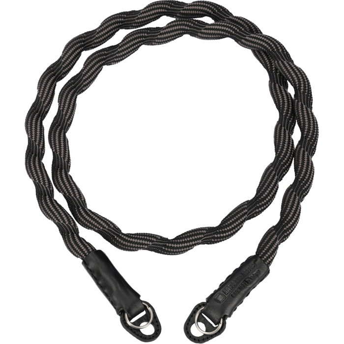 Artisan & Artist I ACAM-707 I Spiral Cord Strap, Black/Grey (Černá,Šedá)