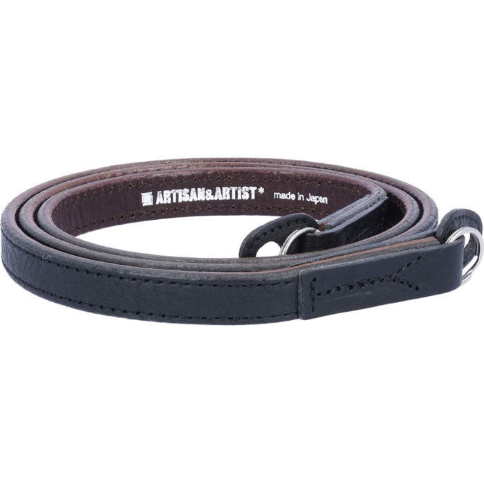 Artisan & Artist I ACAM-280A I Leather camera strap, Black (černá)
