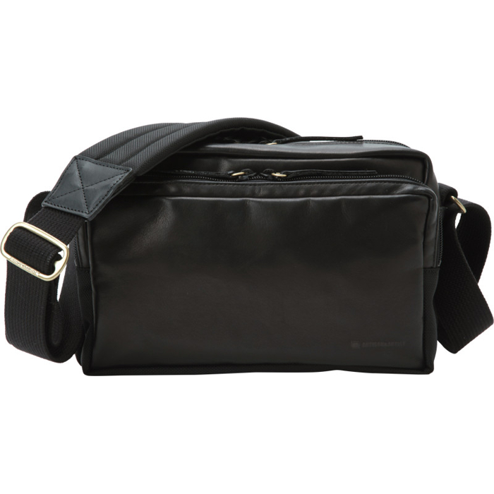 Artisan & Artist GCAM-1100 Leather Shoulder Camera Bag (Černá)
