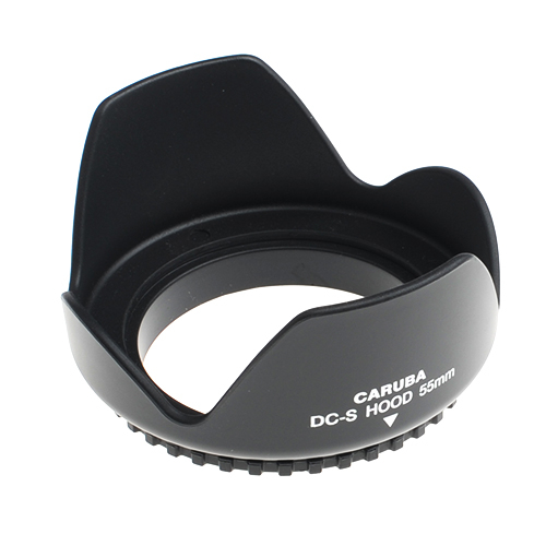 Caruba Universele Wide Zonnekap 55mm