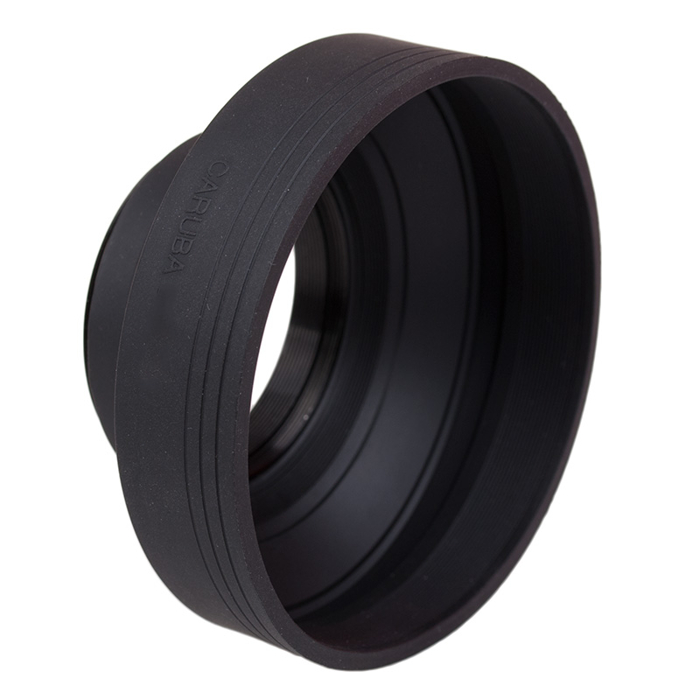 Caruba Rubberen Zonnekap 3in1 43mm