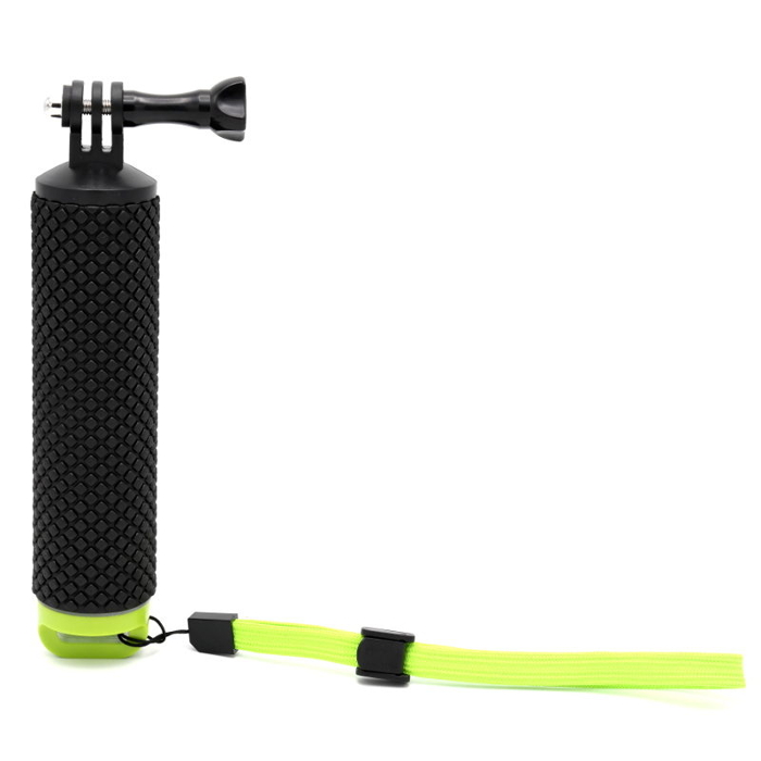 Caruba Padded Floating Handgrip GoPro Mount (Zwart / Groen)