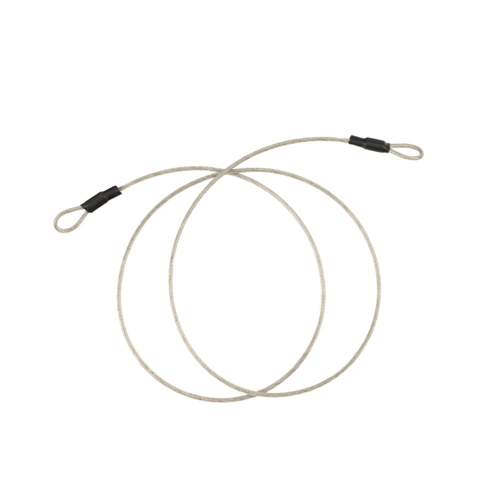 Caruba bezpečnostní kabel z oceli s PVC povlakem, 1,2 metru