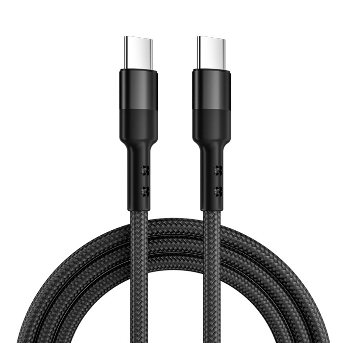 Caruba USB C to USB C 60W Cable 3 Meter Black