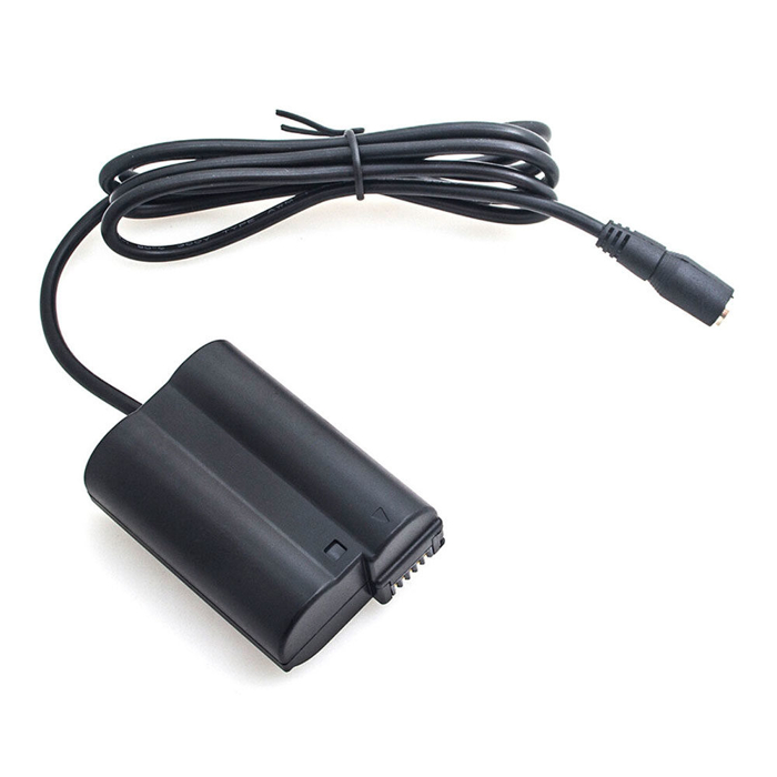 Caruba Nikon EN EL15 Full Decoding Dummy Batterij (rechte kabel)