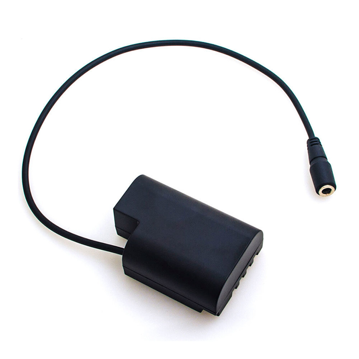 Caruba Panasonic DMW DCC12 Full Decoding Dummy Batterij (rechte kabel)