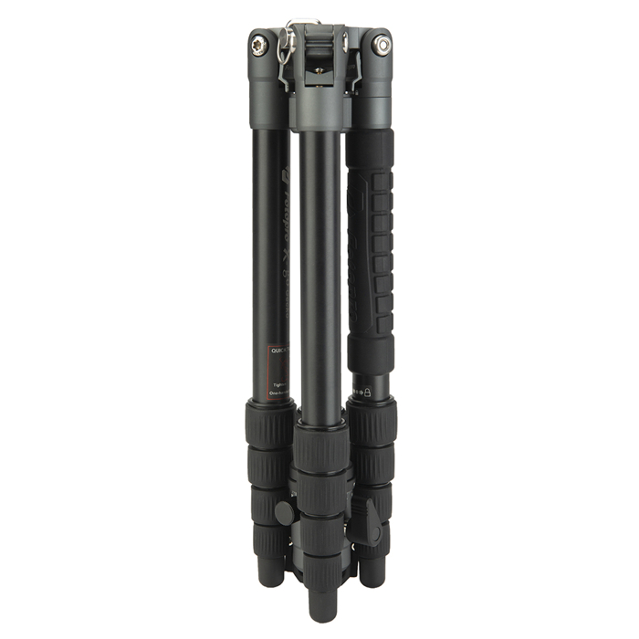 Fotopro X Go Gecko Grijs Aluminium Tripod