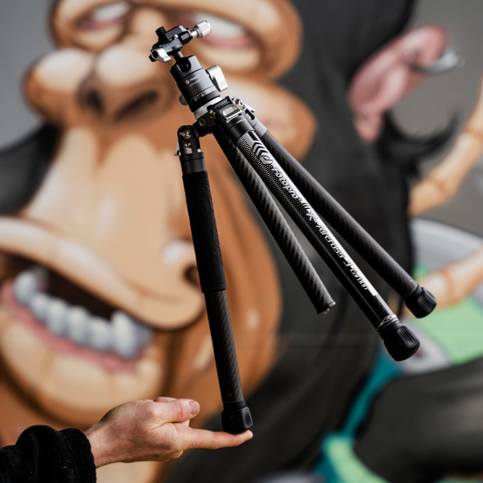 Fotopro X Aircross 3 Carbon Tripod Grijs