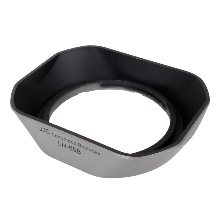 JJC Olympus Zonnekap LH 55B Zilver