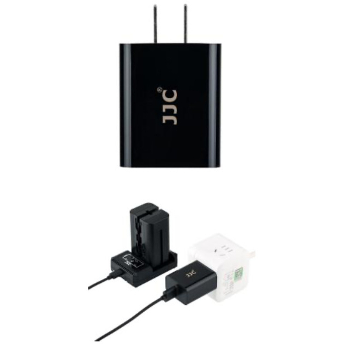 JJC XY 0029B BLACK 3.0 USB Wall Quick Charger