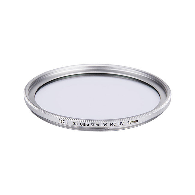 JJC S+ L39 Ultra SlimMC UV Filter 49mm   Zilver (49 mm)