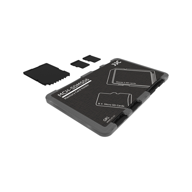 JJC MCH SDMSD6GR Memory Card Holder