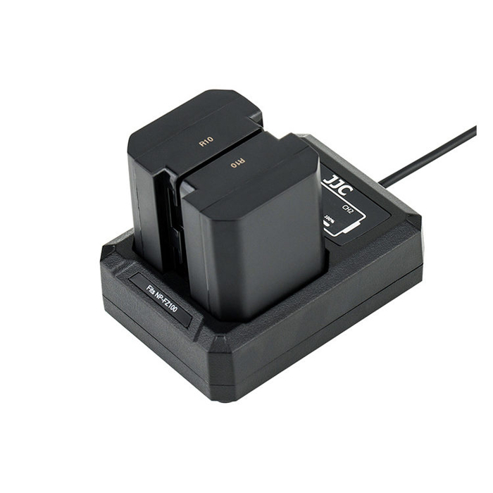 JJC Sony DCH NPFZ100 USB Dual Battery Charger (voor Sony NP FZ100)