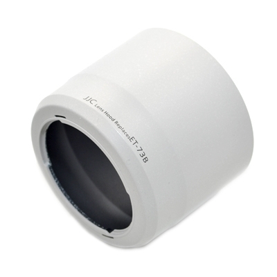 JJC ET 73B Canon Zonnekap Wit