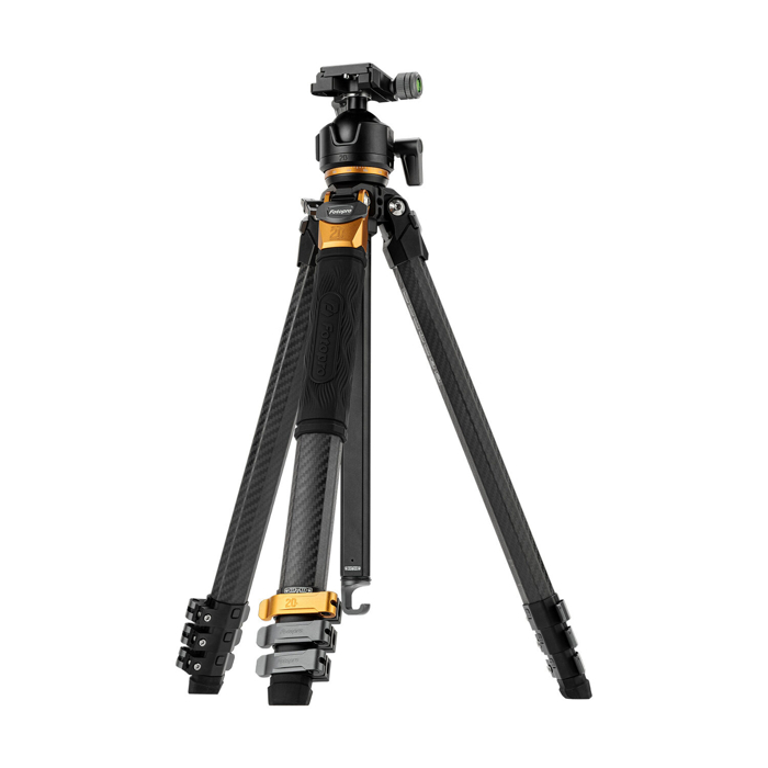 Fotopro Origin Plus + O 8H Carbon Tripod 20th Anniversary Edition Black / Gold