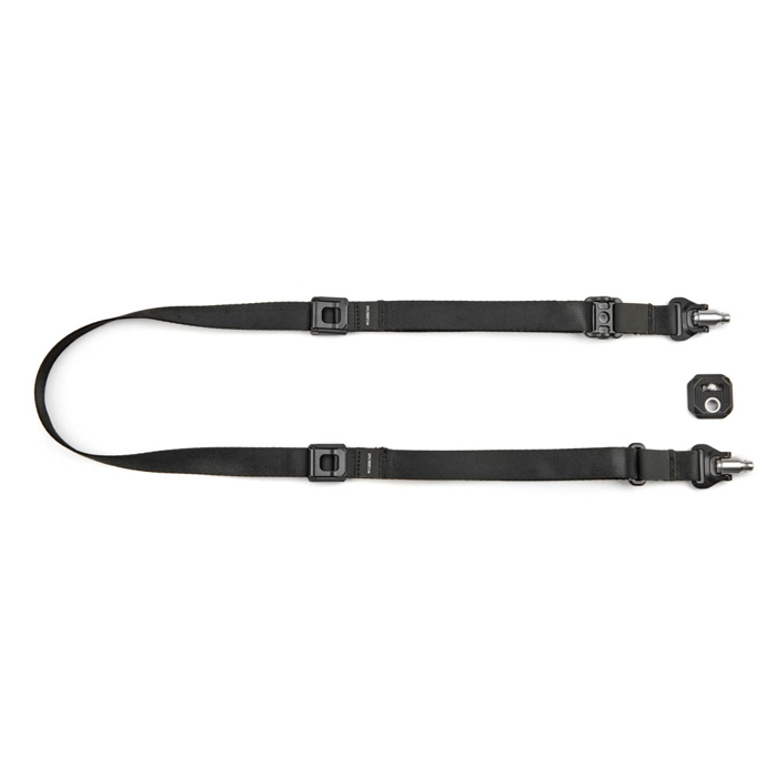 3 Legged Thing AXIS 24 Padded Neck & Shoulder Strap   OBSIDIAN