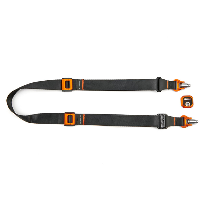 3 Legged Thing AXIS 34 Padded Neck & Shoulder Strap   INFERNO